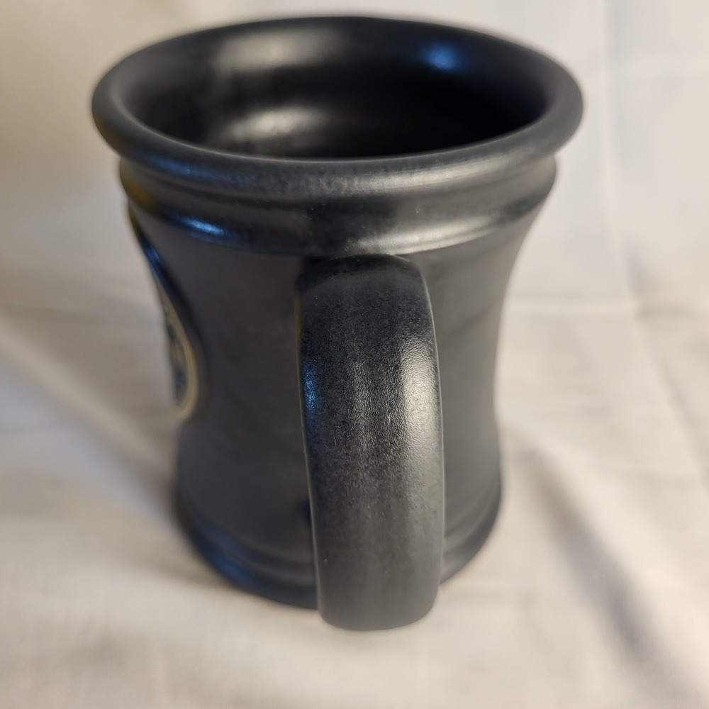 12 oz Death Wish Coffee Co 2020  Skull Cross Bones Coffee Mug Deneen Pottery - Picture 4 of 8
